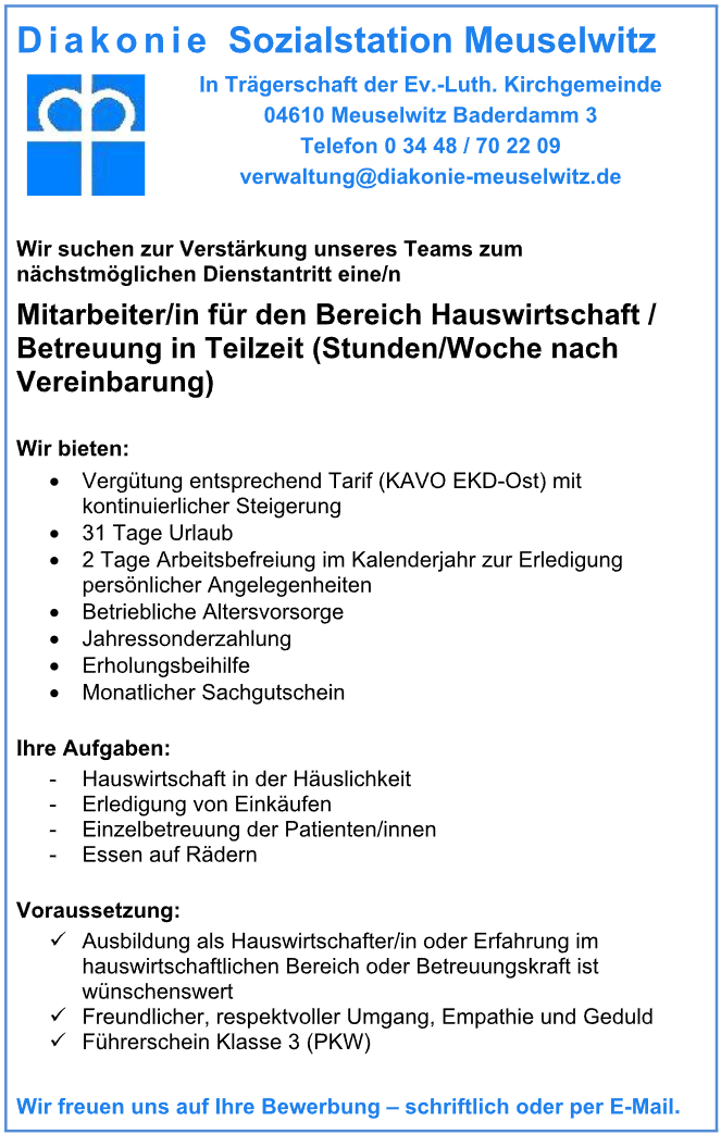 Diakonie Meuselwitz